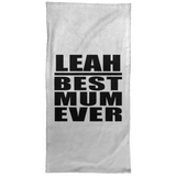 Leah Best Mum Ever - Hand Towel