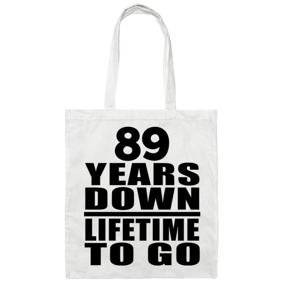 89 Years Down Lifetime To Go - Tote Bag White