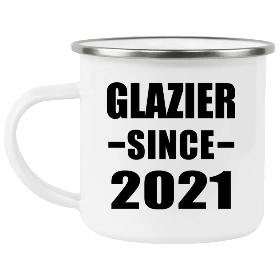 Glazier Since 2021 - 12oz Camping Mug