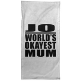 Jo World's Okayest Mum - Hand Towel