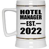 Hotel Manager Established EST. 2022 - Beer Stein