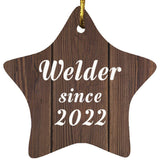 Welder Since 2022 - Star Ornament D