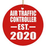 Air Traffic Controller Established EST. 2020 - Circle Ornament