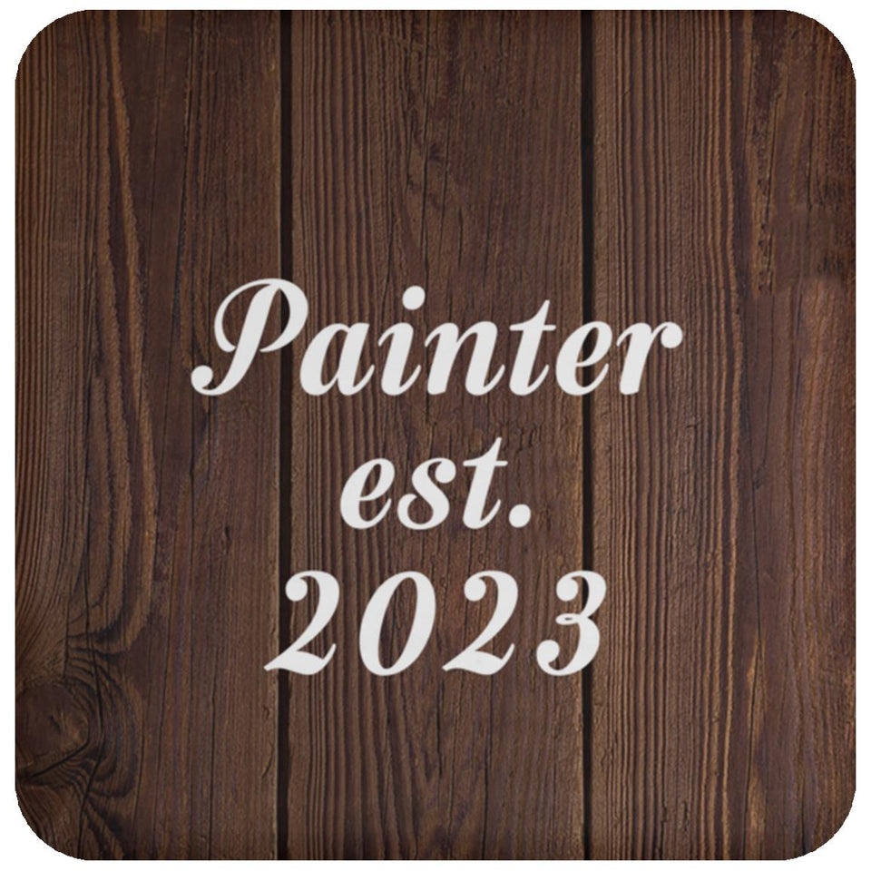 Painter Established Est. 2023 - Drink Coaster D