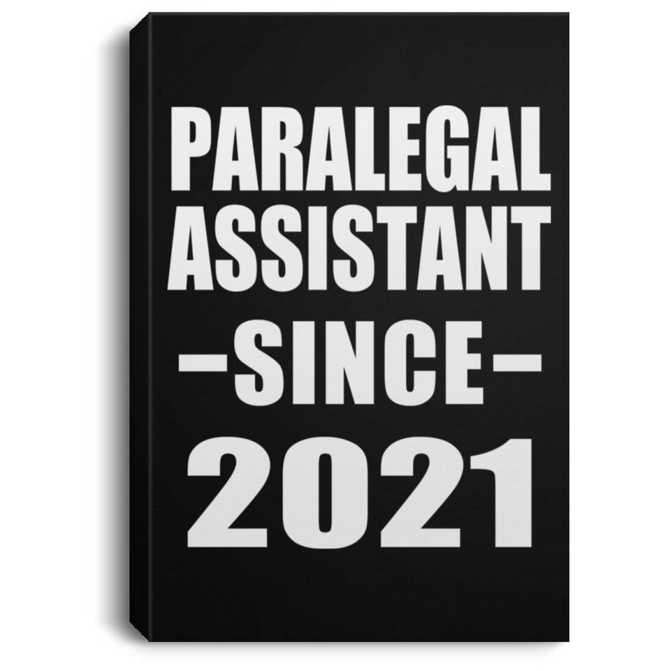 Paralegal Assistant Since 2021 - Canvas Portrait