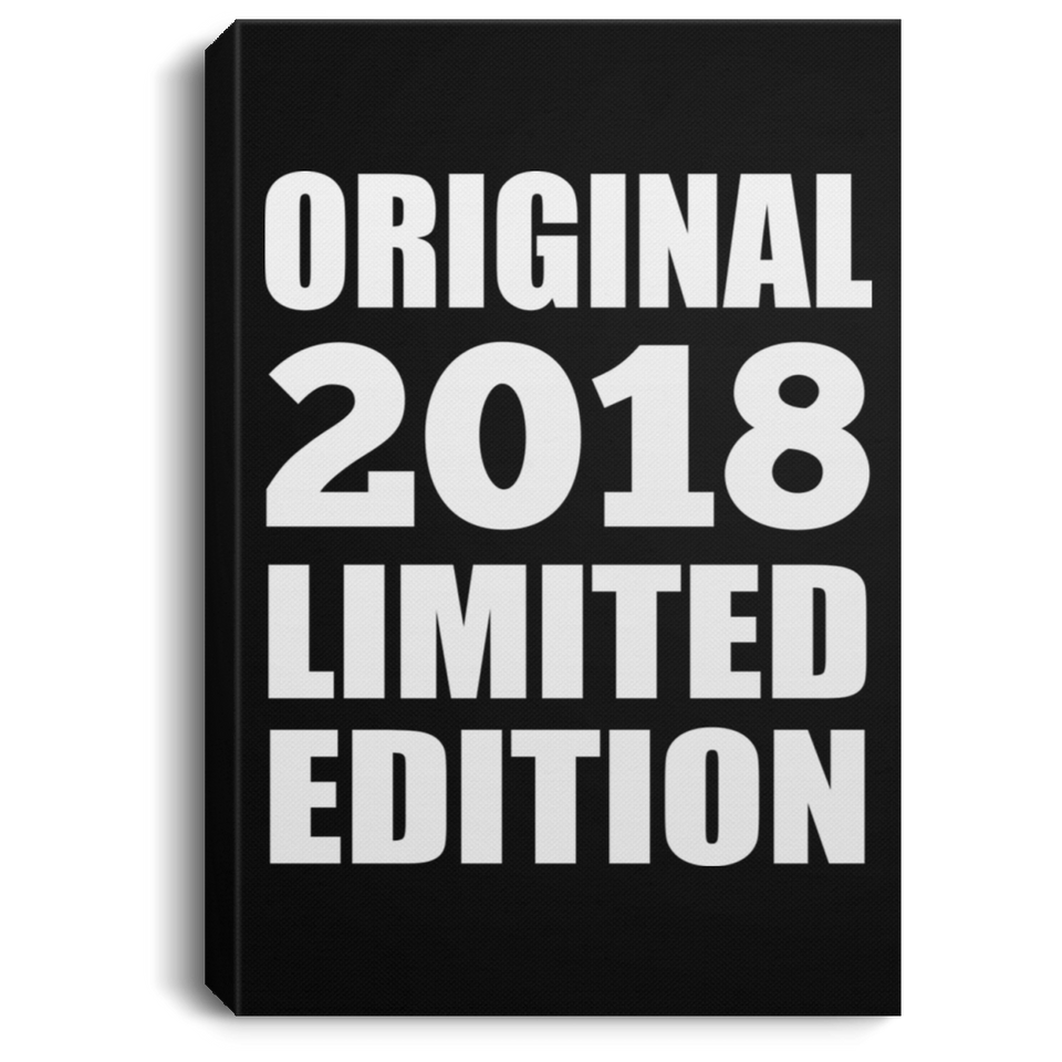 6th Birthday Original 2018 Limited Edition - Canvas Portrait