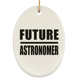 Future Astronomer - Oval Ornament