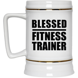 Blessed Fitness Trainer - Beer Stein