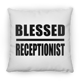 Blessed Receptionist - Throw Pillow