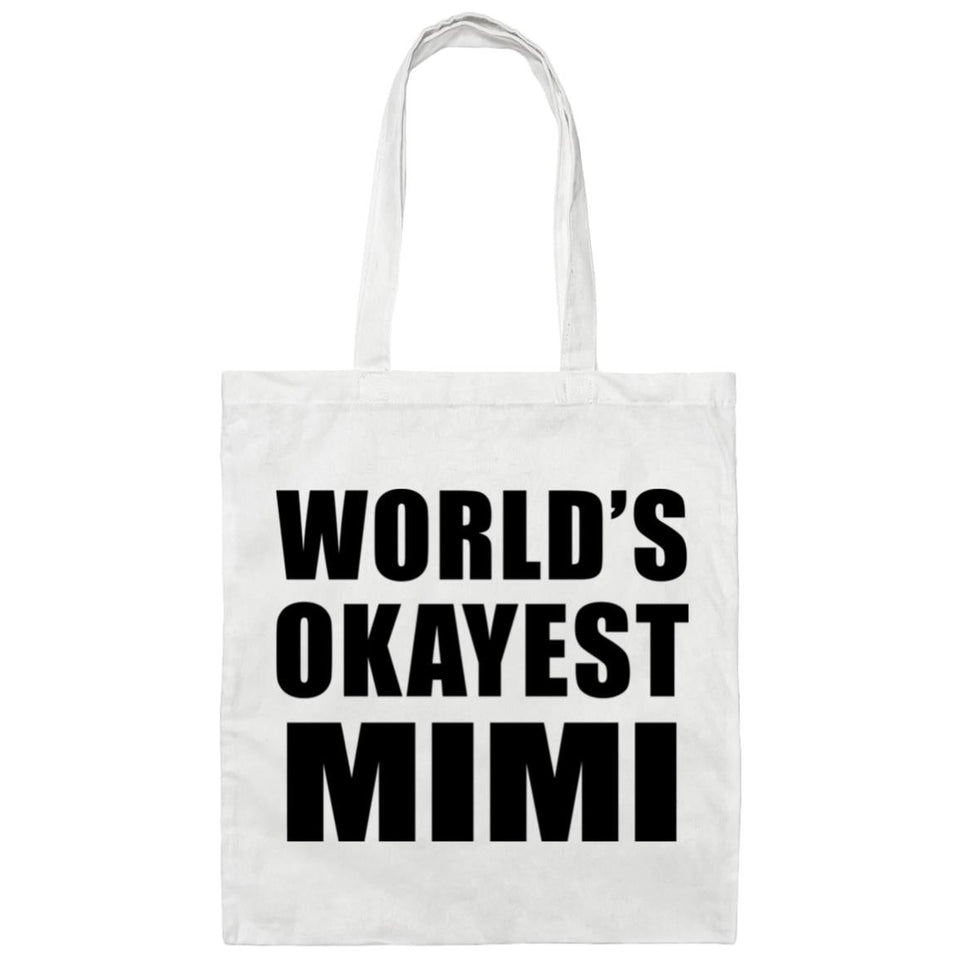 World's Okayest Mimi - Tote Bag White