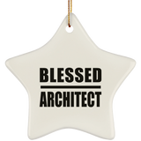 Blessed Architect - Star Ornament