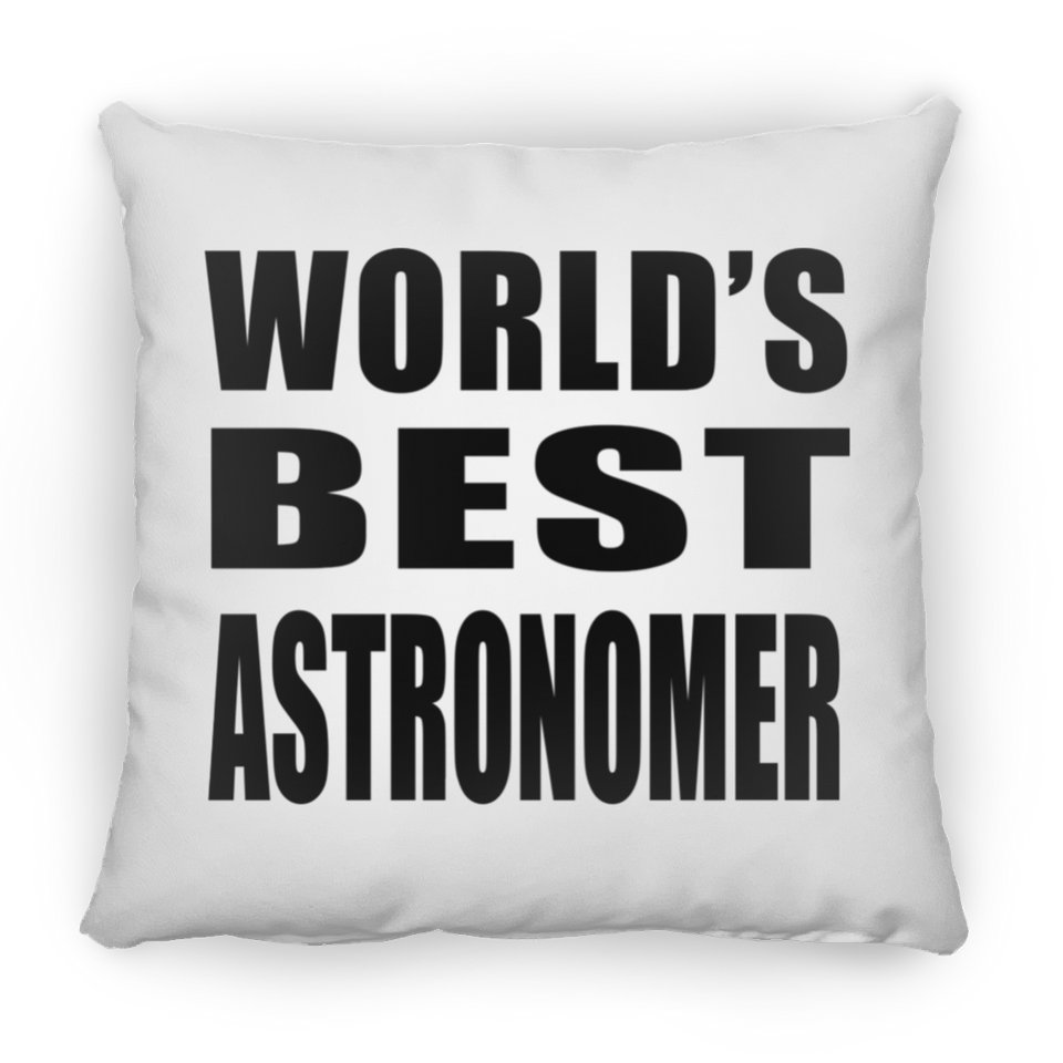 World's Best Astronomer - Throw Pillow