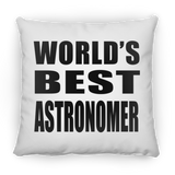World's Best Astronomer - Throw Pillow