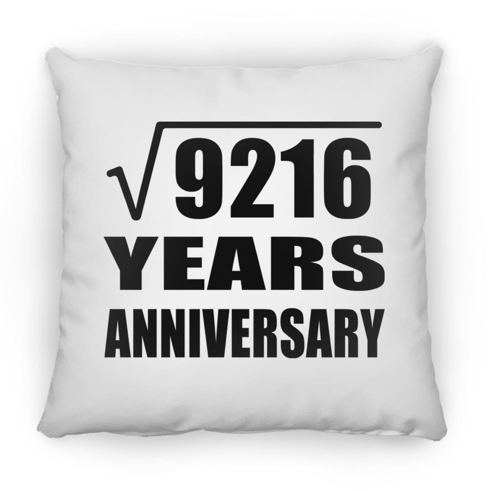 96th Anniversary Square Root of 9216 Years Anniversary - Throw Pillow