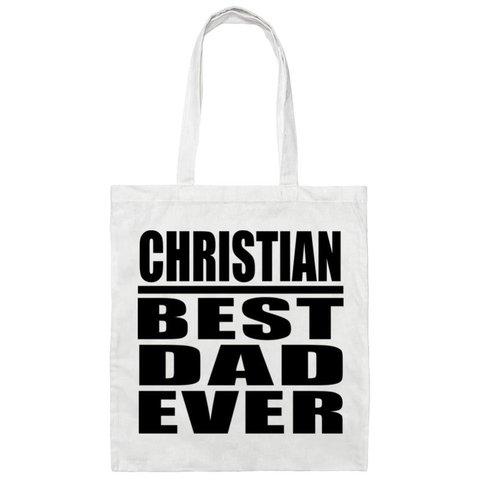 Christian Best Dad Ever - Tote Bag White