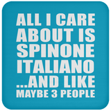 All I Care About Is Spinone Italiano - Drink Coaster