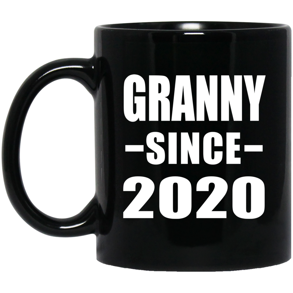 Granny Since 2020 - 11oz Coffee Mug Black