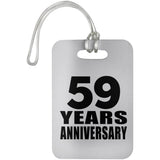 59th Anniversary 59 Years Anniversary - Luggage Bag Tag