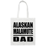 Alaskan Malamute Dad - Tote Bag White