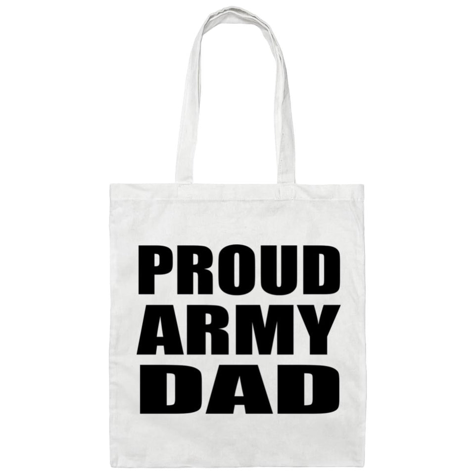 Proud Army Dad - Tote Bag White