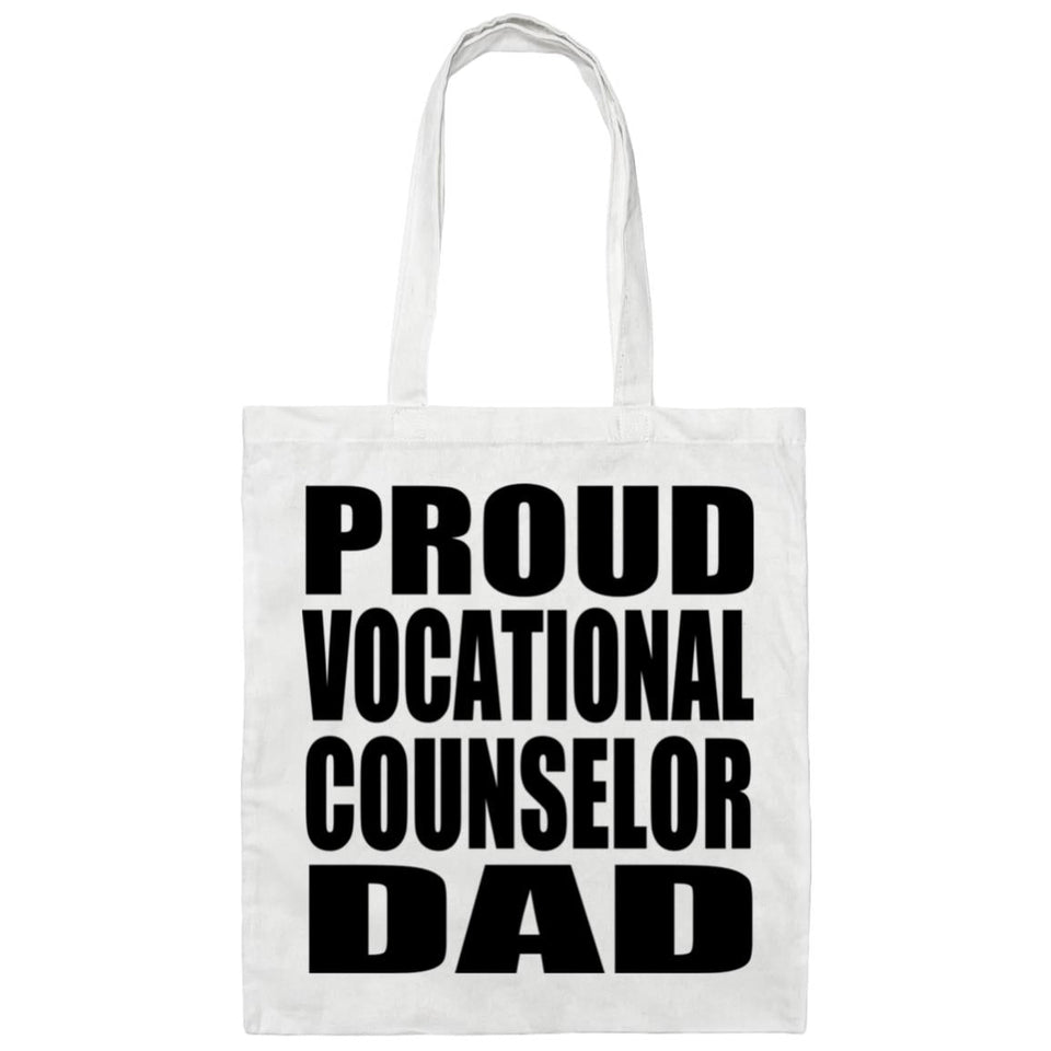 Proud Vocational Counselor Dad - Tote Bag White