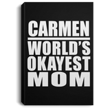 Carmen World's Okayest Mom - Canvas Portrait