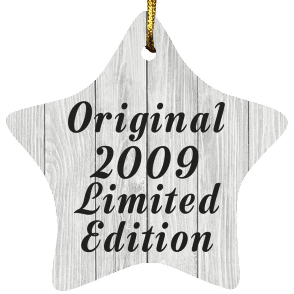 15th Birthday Original 2009 Limited Edition - Star Ornament F
