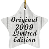 15th Birthday Original 2009 Limited Edition - Star Ornament F