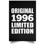 28th Birthday Original 1996 Limited Edition - Poster Portrait