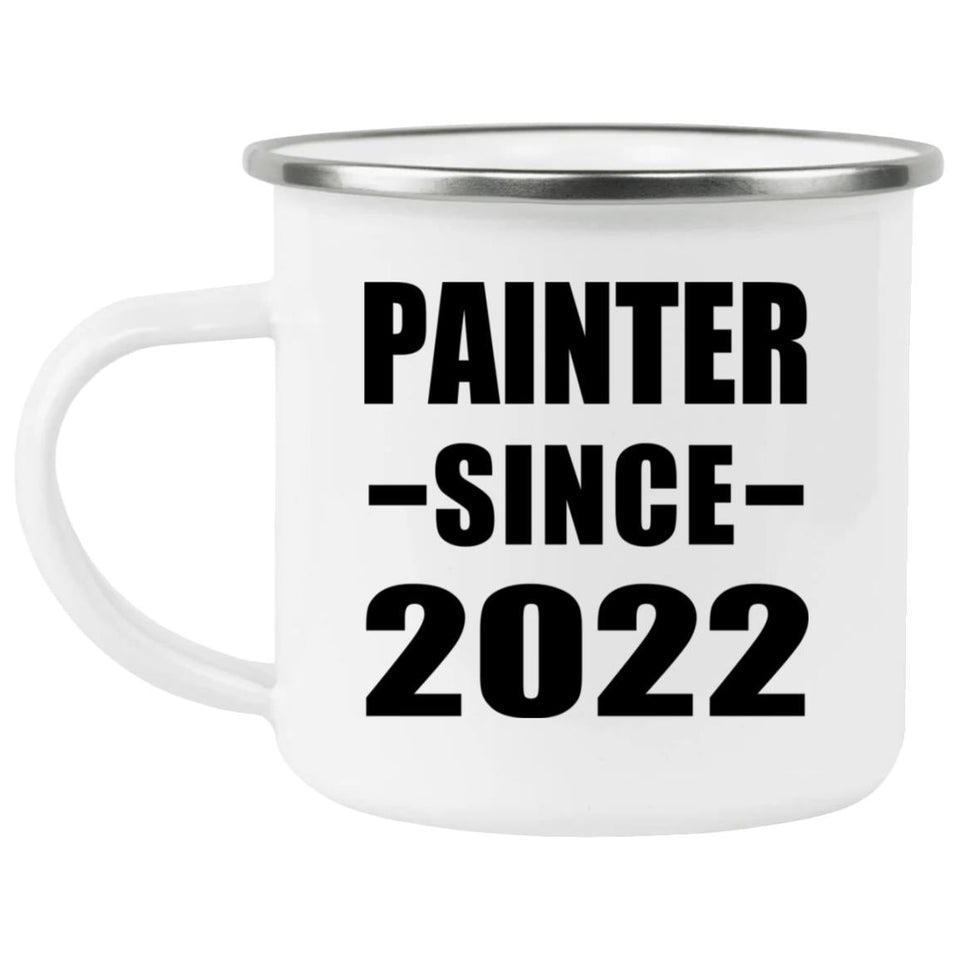 Painter Since 2022 - 12oz Camping Mug