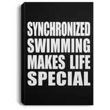 Synchronized Swimming Makes Life Special - Canvas Portrait
