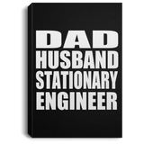 Dad Husband Stationary Engineer - Canvas Portrait