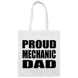 Proud Mechanic Dad - Tote Bag White