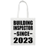 Building Inspector Since 2023 - Tote Bag White