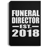 Funeral Director Established EST. 2018 - Canvas Portrait