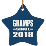 Gramps Since 2018 - Star Ornament