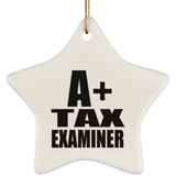 A+ Tax Examiner - Star Ornament