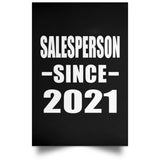 Salesperson Since 2021 - Poster Portrait