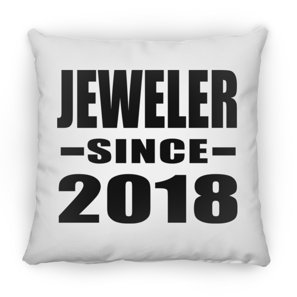 Jeweler Since 2018 - Throw Pillow