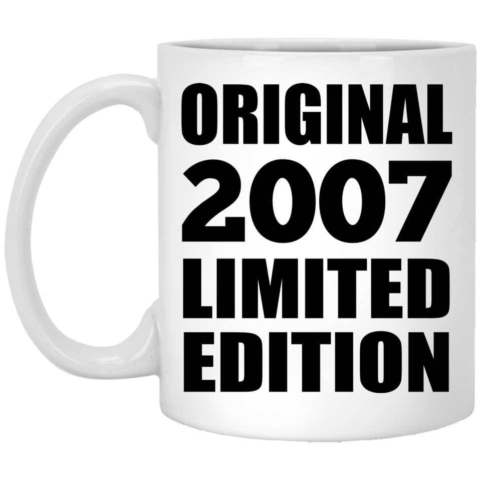 17th Birthday Original 2007 Limited Edition - 11oz Coffee Mug
