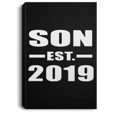 Son Established EST. 2019 - Canvas Portrait
