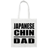 Japanese Chin Dad - Tote Bag White