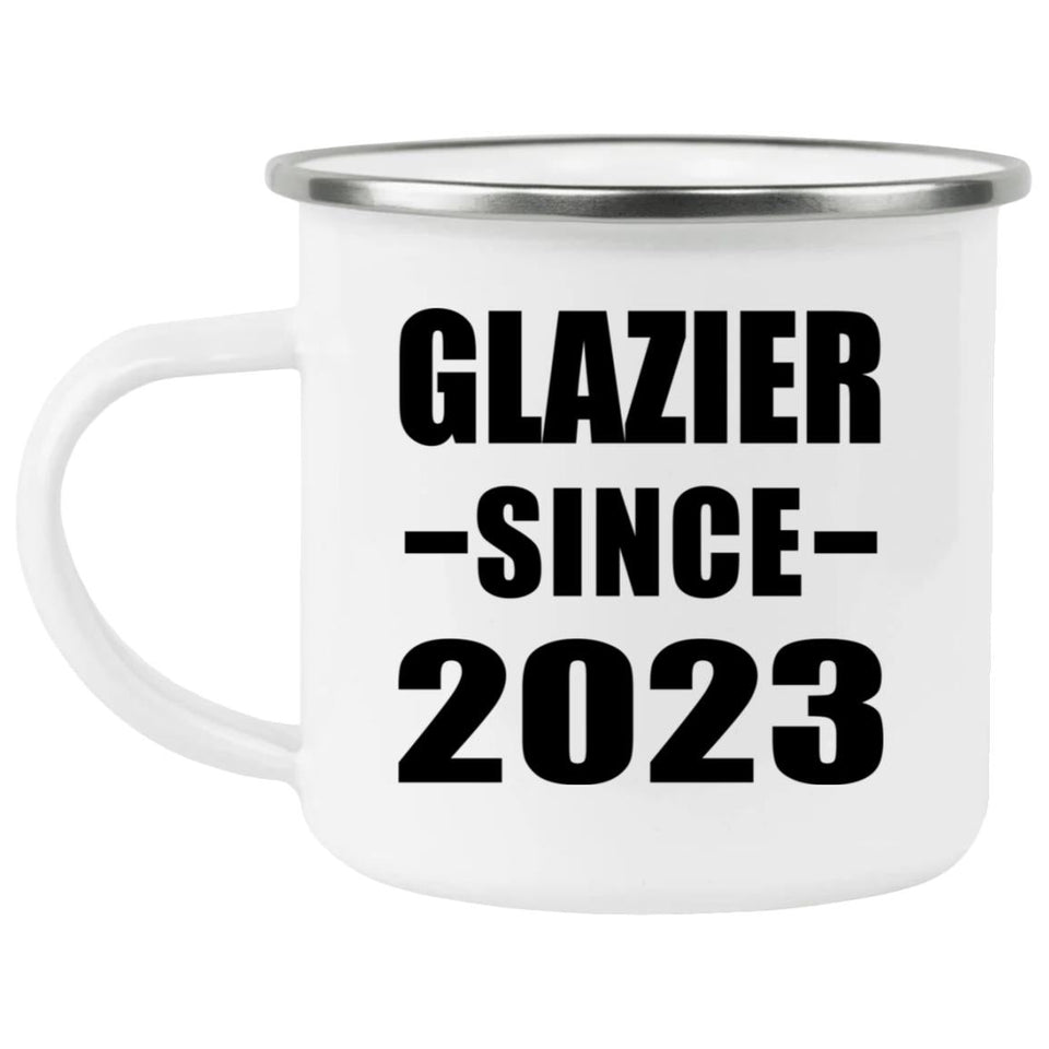Glazier Since 2023 - 12oz Camping Mug