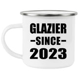 Glazier Since 2023 - 12oz Camping Mug