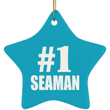 Number One #1 Seaman - Star Ornament