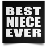 Best Niece Ever - Poster Square