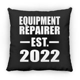 Equipment Repairer Established EST. 2022 - Throw Pillow Black