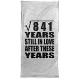 29th Anniversary Square Root of 841 Years Still In Love - Hand Towel