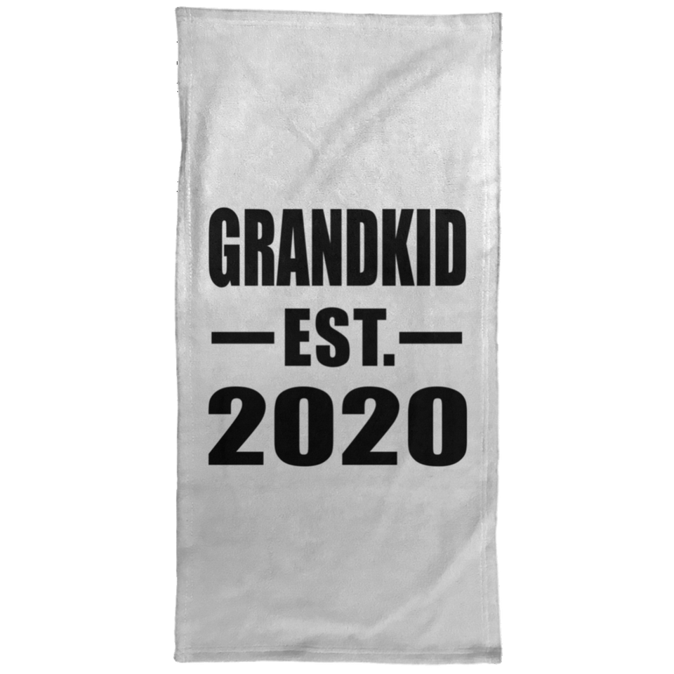 Grandkid Established EST. 2020 - Hand Towel
