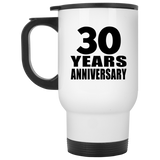 30th Anniversary 30 Years - White Travel Mug